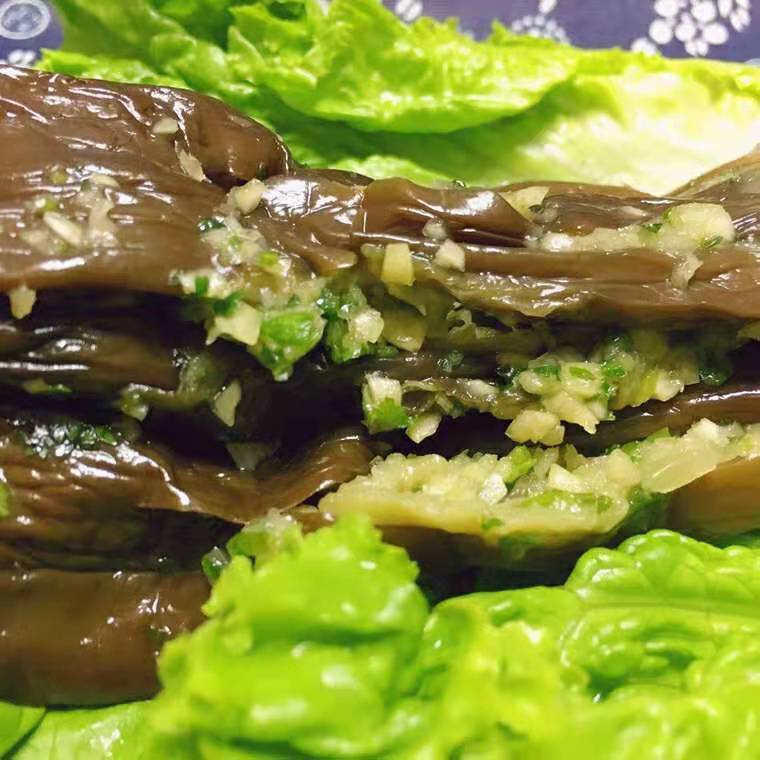 东北蒜茄子泡菜咸菜朝鲜族延边小茄子腌菜农家自制整箱散装下饭