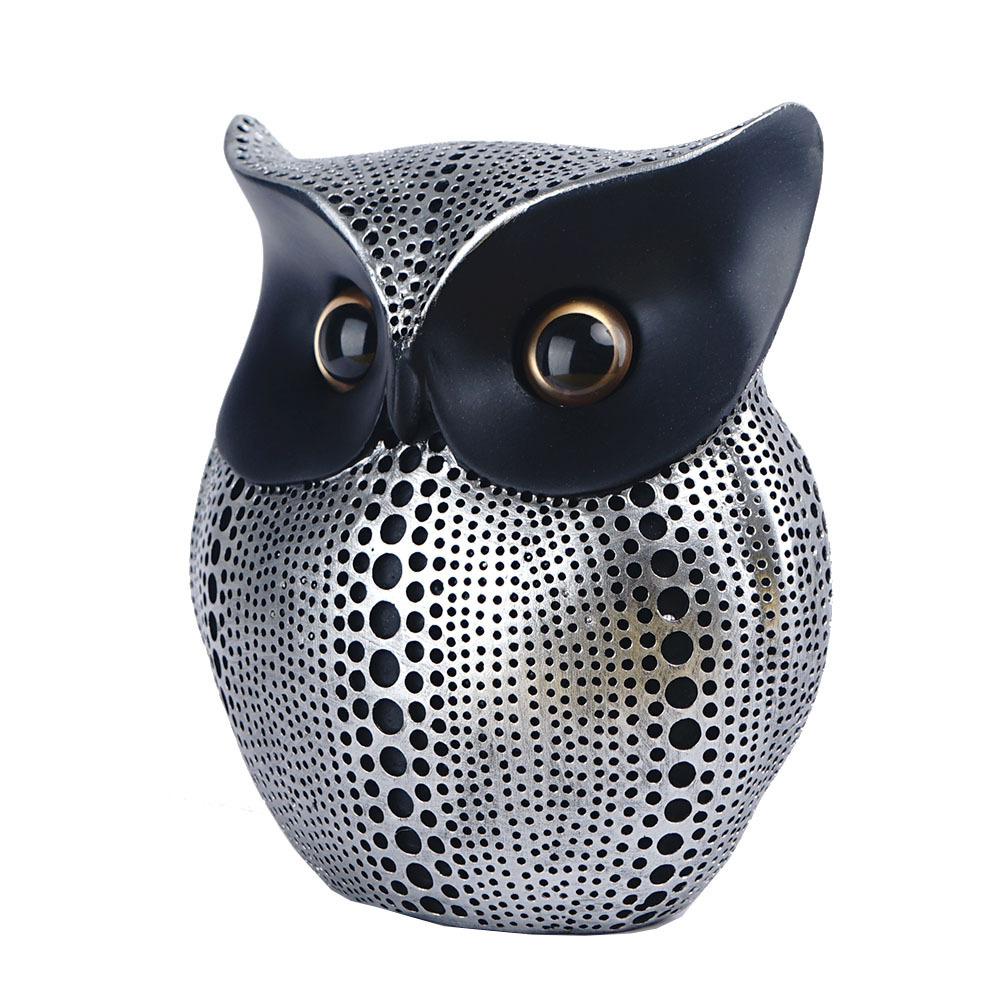 Cross-Border Amazon Hot Resin Owl Decoration Home Living Room TV Cabinet Desktop Entrance Decoration Crafts