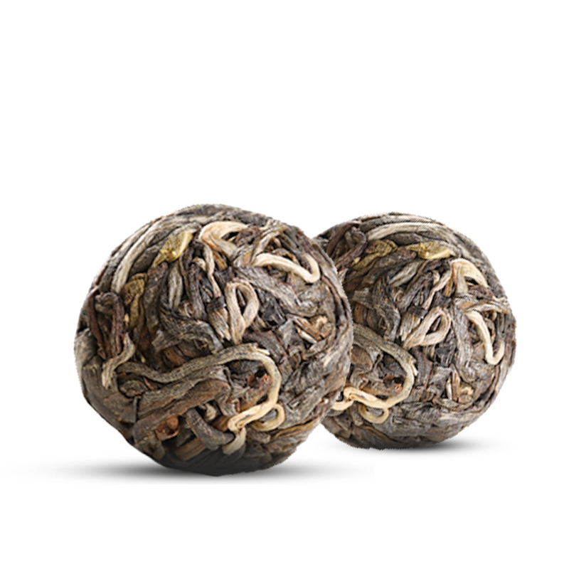 【普洱龙珠茶18枚/盒】云南普洱茶古树茶生普春茶生茶茶叶批