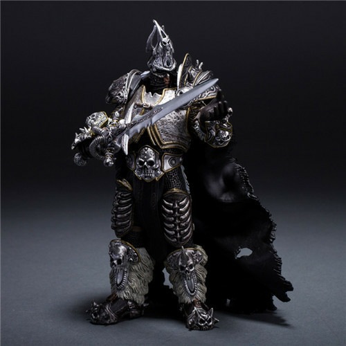 魔兽世界 巫妖王 7寸阿尔萨斯 arthas 游戏手办盒装模型摆件公仔