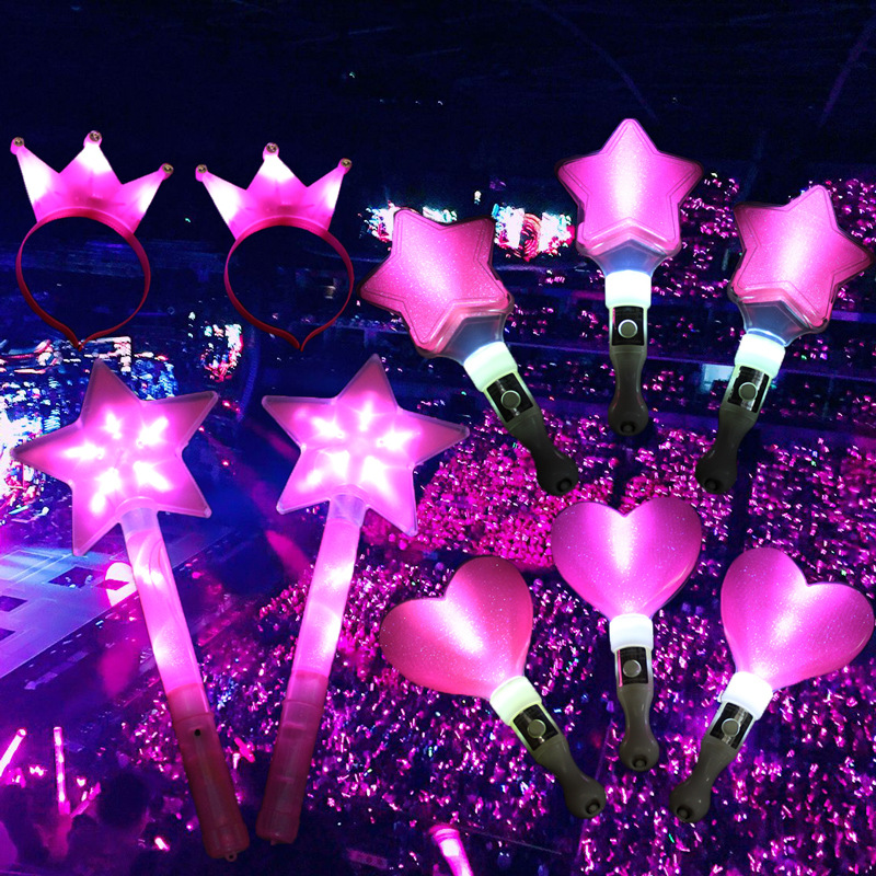 周杰伦演唱会荧光棒粉红色应援棒银光棒应援灯莹光棒道具