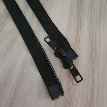 ykk正品5号金属黑古铜双开尾拉链 夹克拉链 羽绒服拉链 上下可拉