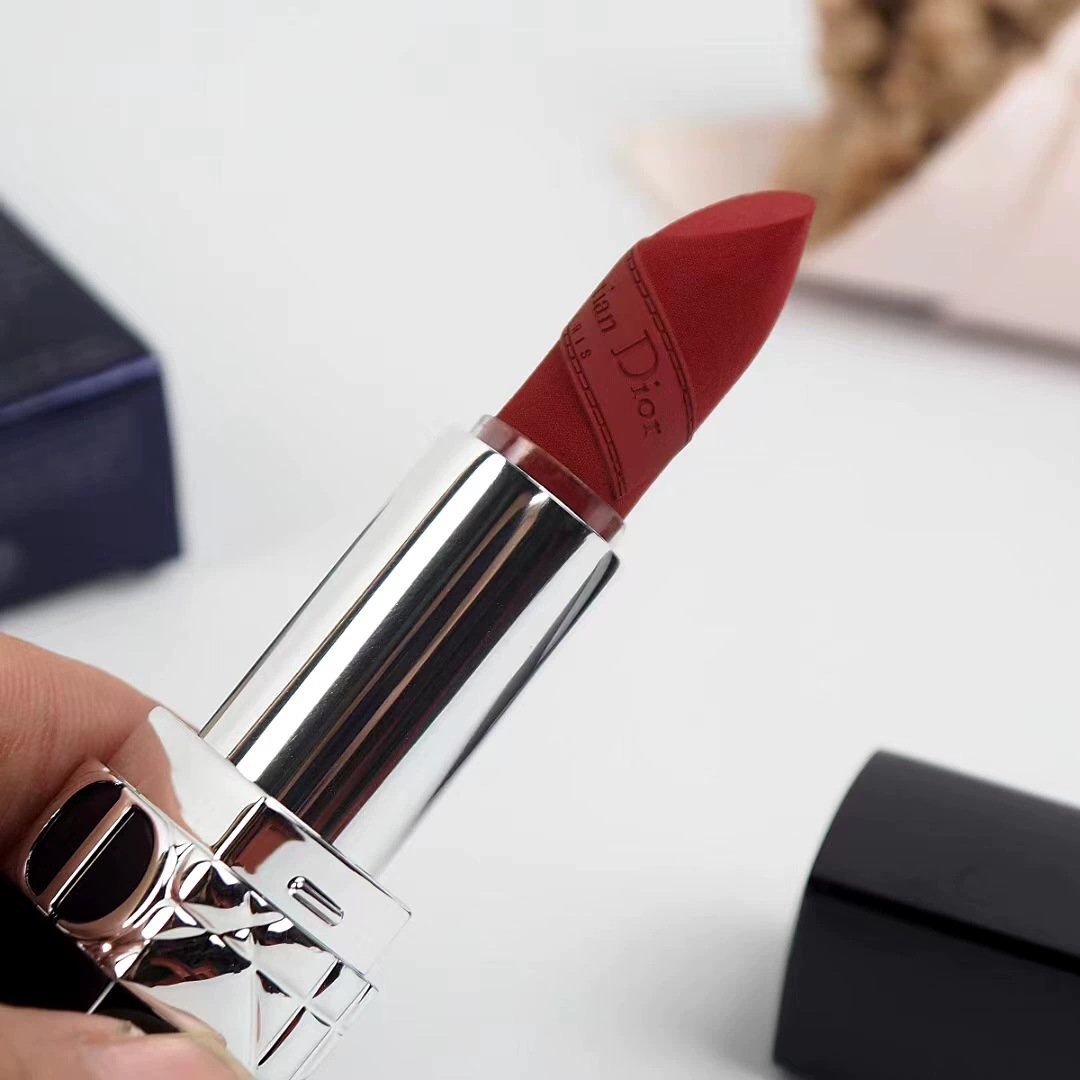 正品迪奥720秋季限定款丝绒豆沙红棕保湿滋润 迪奥亚菲