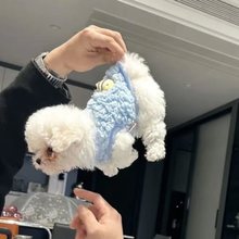 奶狗小猫衣服奶猫小型茶杯犬可爱棉衣新生幼犬幼猫狗狗宠物毛绒衣