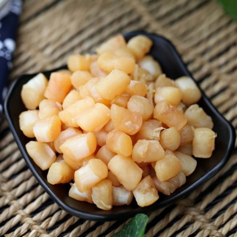 盐渍干贝瑶柱扇贝柱贝丁元贝海鲜水产扇贝肉新货50g-500g包邮