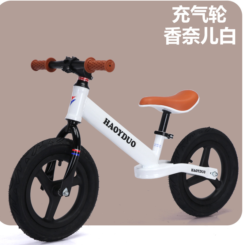 Balance Bike (for Kids) Pedal-Free Two-Wheel Bicycle 1-3-6 Years Old Two-in-One Baby Mountain Bike Baby Kids Balance Bike