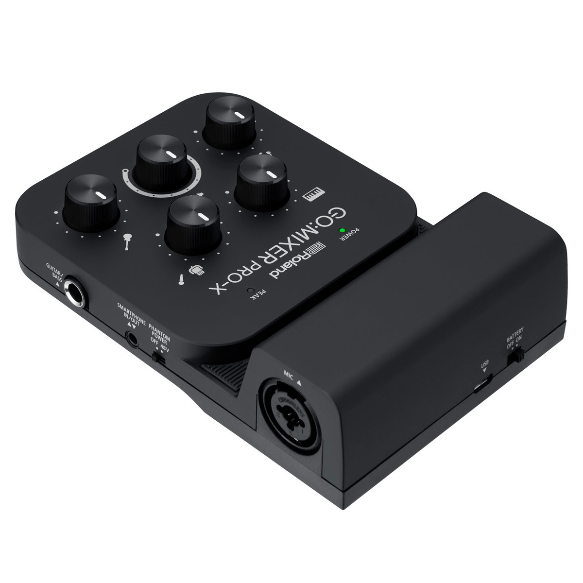 roland罗兰手机直播声卡go mixer pro x有声书录音混音k歌调音台