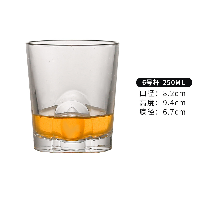 Creative Bar Whiskey Shot Glass Wine Glass Crystal Glass Spirits Cup Gift Box Packaging Whiskey Glass