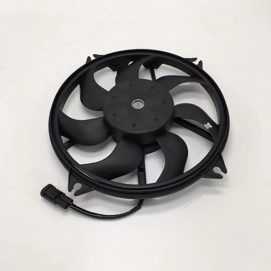 适用于标志307308汽车水箱空调电子散热冷却风扇