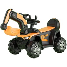 儿童电动挖掘机玩具车可坐人女男小孩工程车遥控超大号挖土机勾机