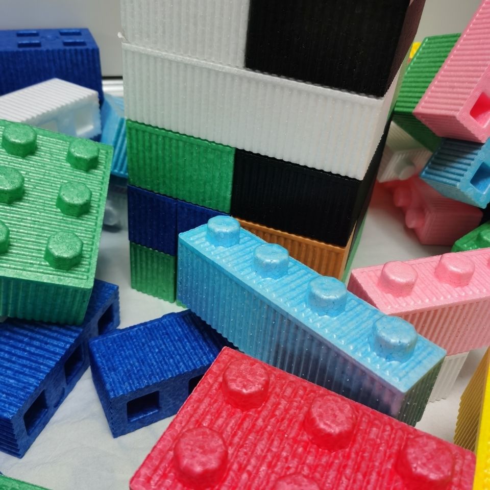 幼儿epp软积木早教中心益智泡沫拼搭玩具大颗粒游乐园城堡积木