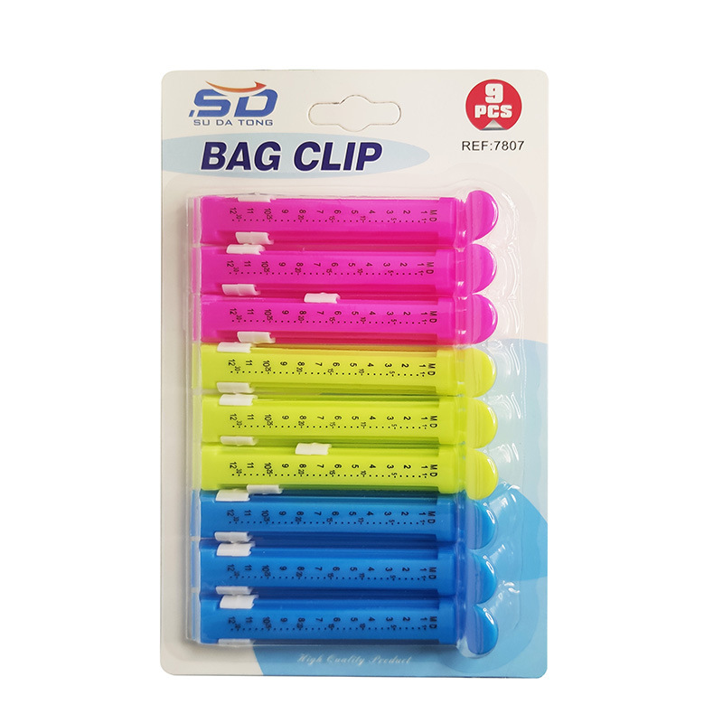 Snack Clip Tea Pincers Food Seal Clip Wholesale Plastic Sealing Clamp Household Food Sealing Clip Sealer