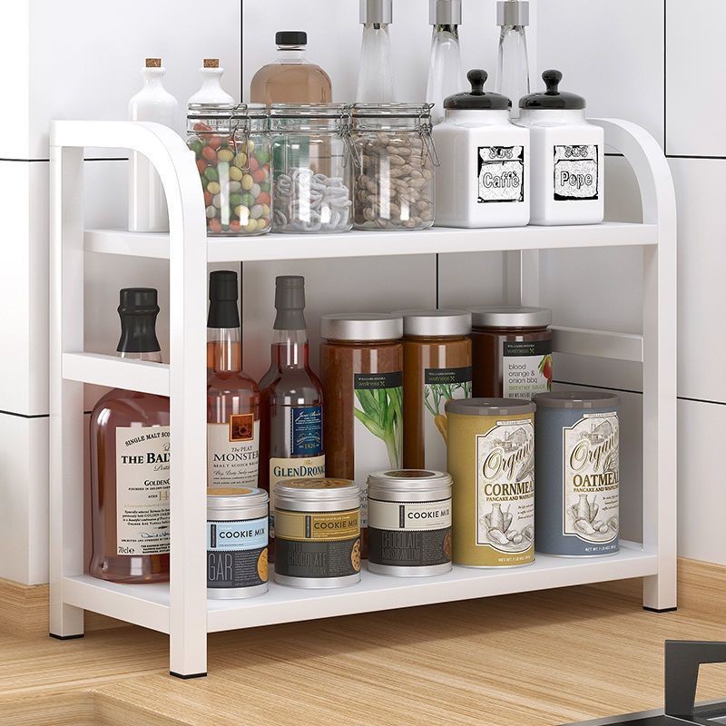 简约置物架家用厨房浴室杂物整理架子厂家供应多层桌面式置物架