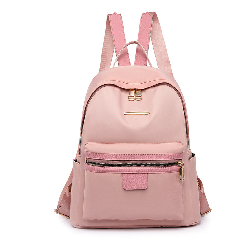 2022 Spring New Large Capacity Oxford Cloth Backpack Student Campus Schoolbag Ladies Korean Style Travel Backpack Wholesale