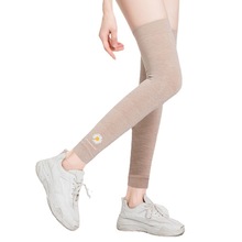 新品热销夏季彩棉保暖护膝加长运动护膝 护膝套 运动护具跨境热销