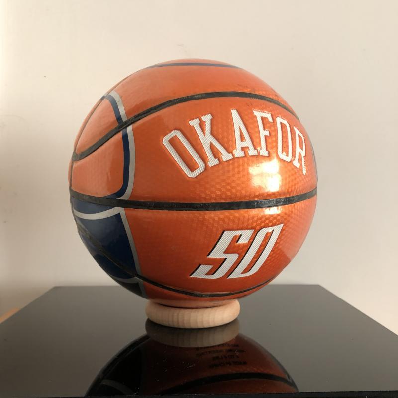 篮球托实木球托底座 木质足球托 简约球架球托摆球展示台圆形球台