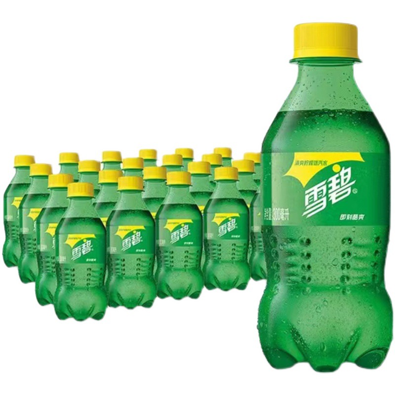 ke口可乐雪碧汽水300ml饮料清爽柠檬味汽水小瓶迷你碳酸饮料 批发
