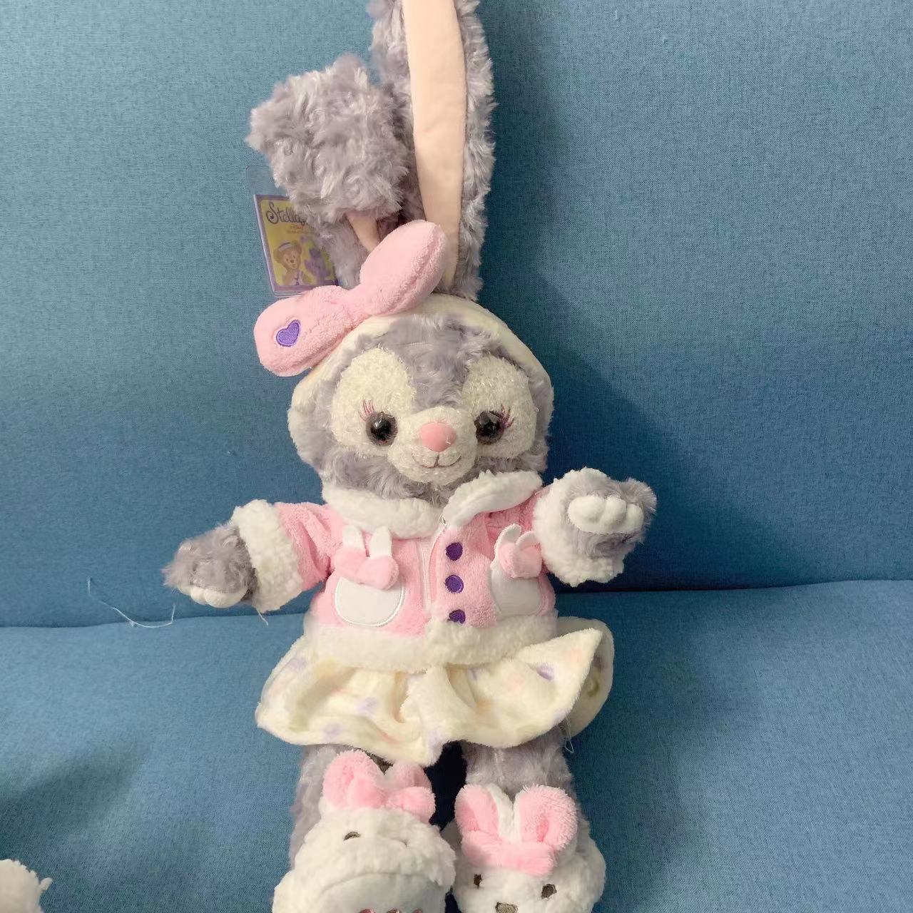 乐园暖暖居家达菲兔雪莉玫冬装着替公仔睡衣系列玩偶毛绒娃娃礼物