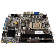 全新科脑B75USB 1.1 1155针B75 8USB主板带CPU motherboard 现货