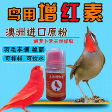 鸟用增色素红色素红靛颏增色济红素红粉生色剂红辣椒玉鸟鸟用跨境