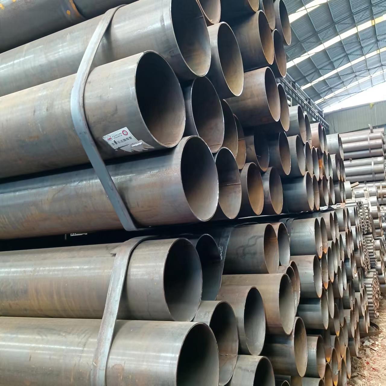 0成交0吨q235b黑皮焊管dn15-dn300焊接钢管薄壁直缝铁管空心圆管家具