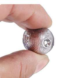 通心铅坠橄榄型空心铅坠椭圆形快速铅橄榄铅钓鱼配重铅制品渔具