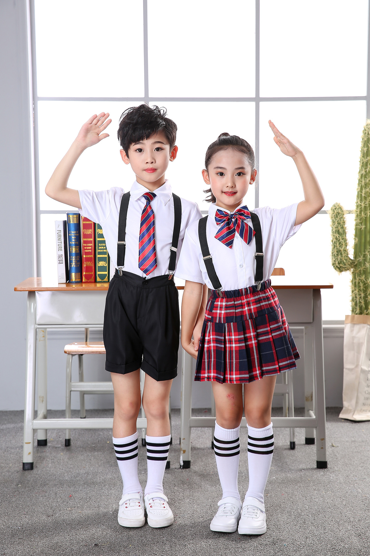 六一儿童合唱服演出服幼儿男女中小学生诗歌朗诵团体表演舞蹈服装
