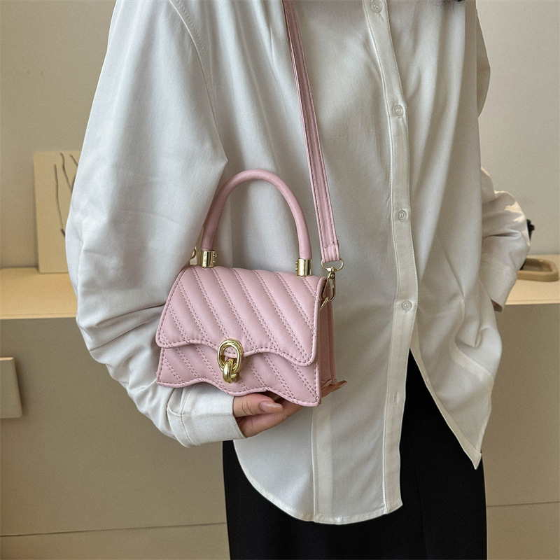 Cross-Border High-Grade Exquisite Plaid Tote Bag Women's Bag 2023 Summer Popular Fashion Casual Shoulder Messenger Bag