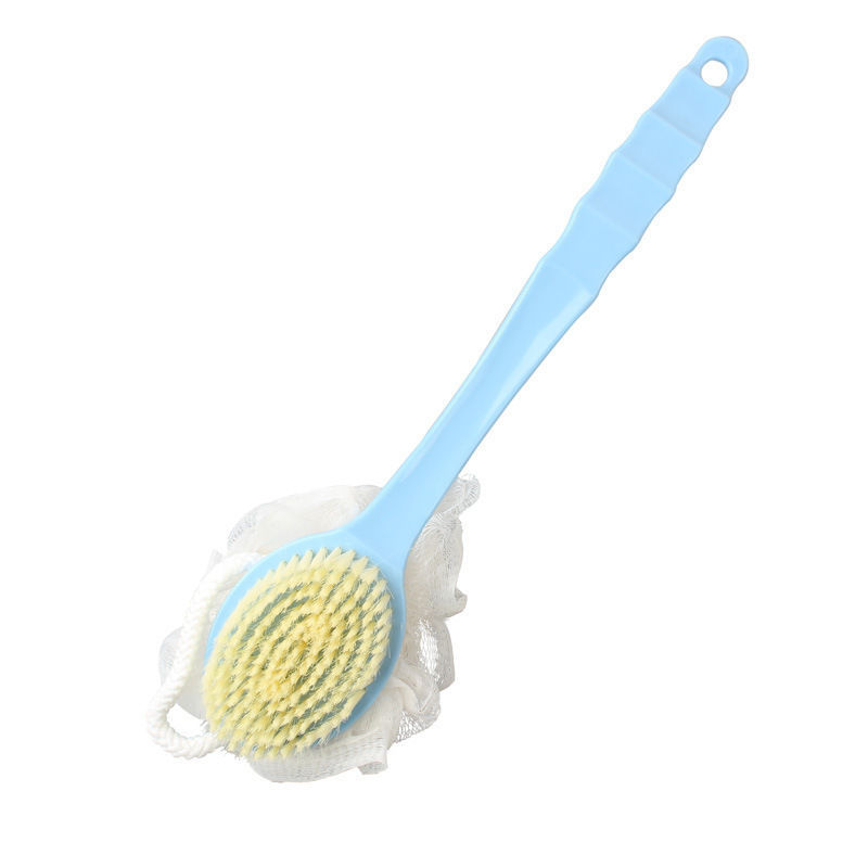 Bath Gadget Bath Brush Long Handle Soft Fur Bath Towel Loofah Bath Brush Strong Back Rubbing Don't Ask for Back Brush