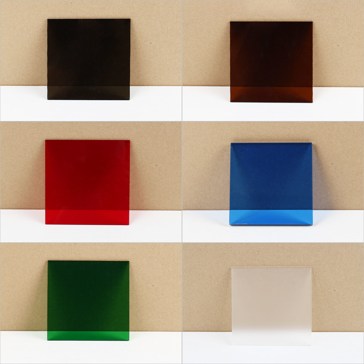 高透明亚克力板 钻石抛光喷砂染色展示盒pc耐力板 有机玻璃板