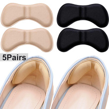 5 Pairs Heel Insoles Patch Pain Relief Anti-wear Cushion跨境