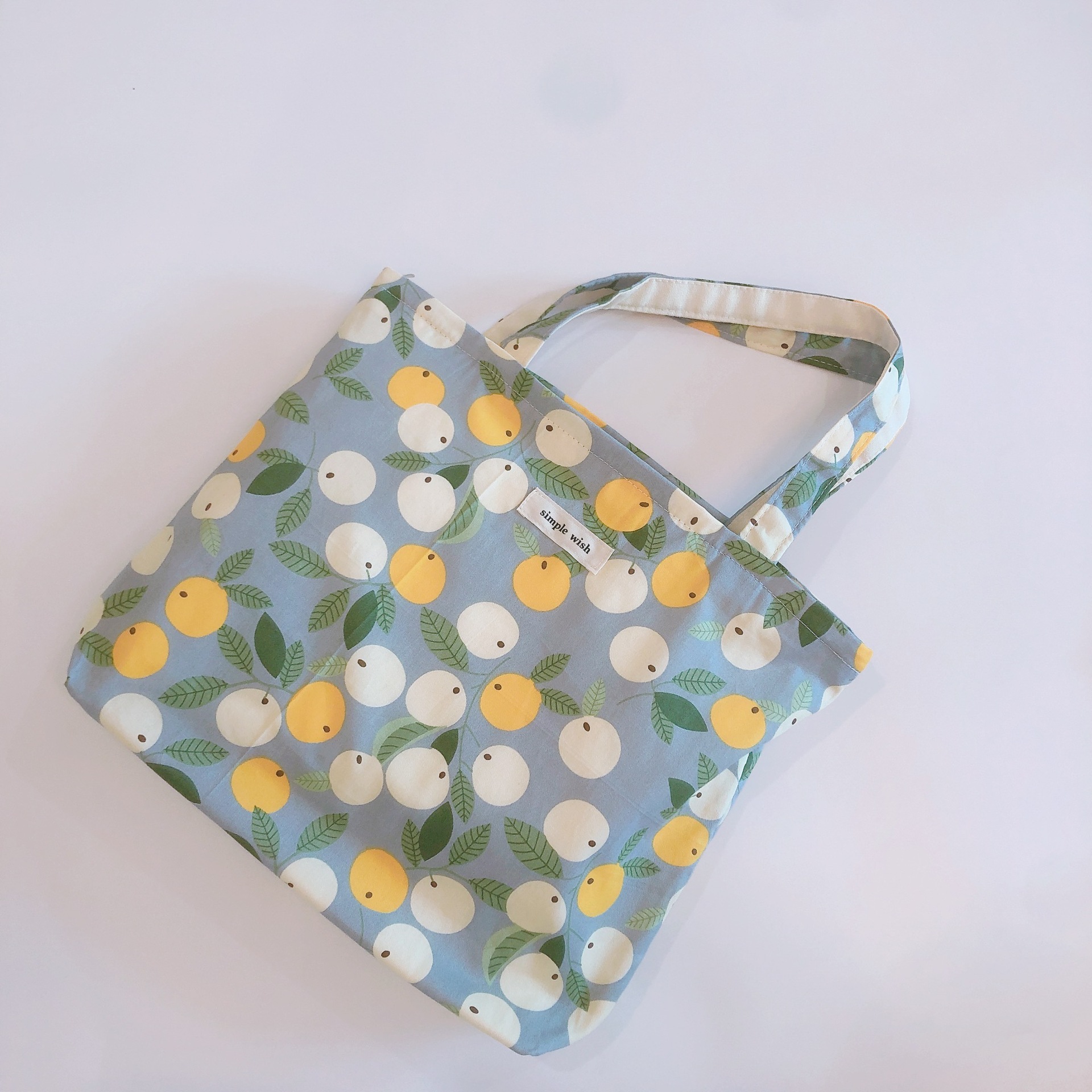 【素希布包】清新文艺百搭软fufu手提小布兜棉布袋便携轻巧遛弯包