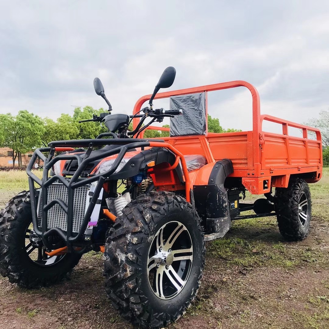 2024四驱宗申250农用拉货带斗摩托车四轮山路越野沙滩车atv utv