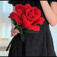 扭扭棒加密520弗洛伊德巨型玫瑰花diy材料包情人节送女友闺蜜代销