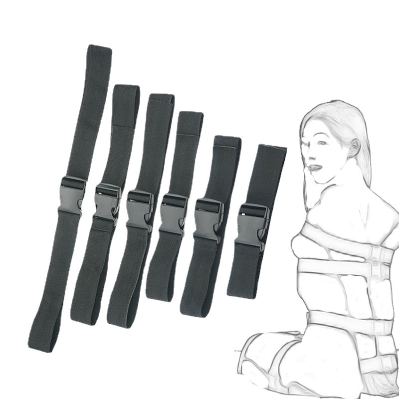 成人情趣用品七根尼龙织带全身捆绑带束缚手铐厂家直销分销代批发