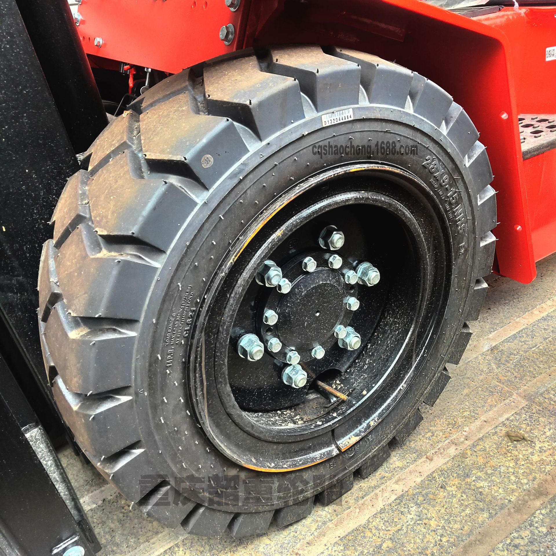 龙工叉车轮胎28*9-15前轮3.5吨 6.50-10合力杭叉实心轮胎