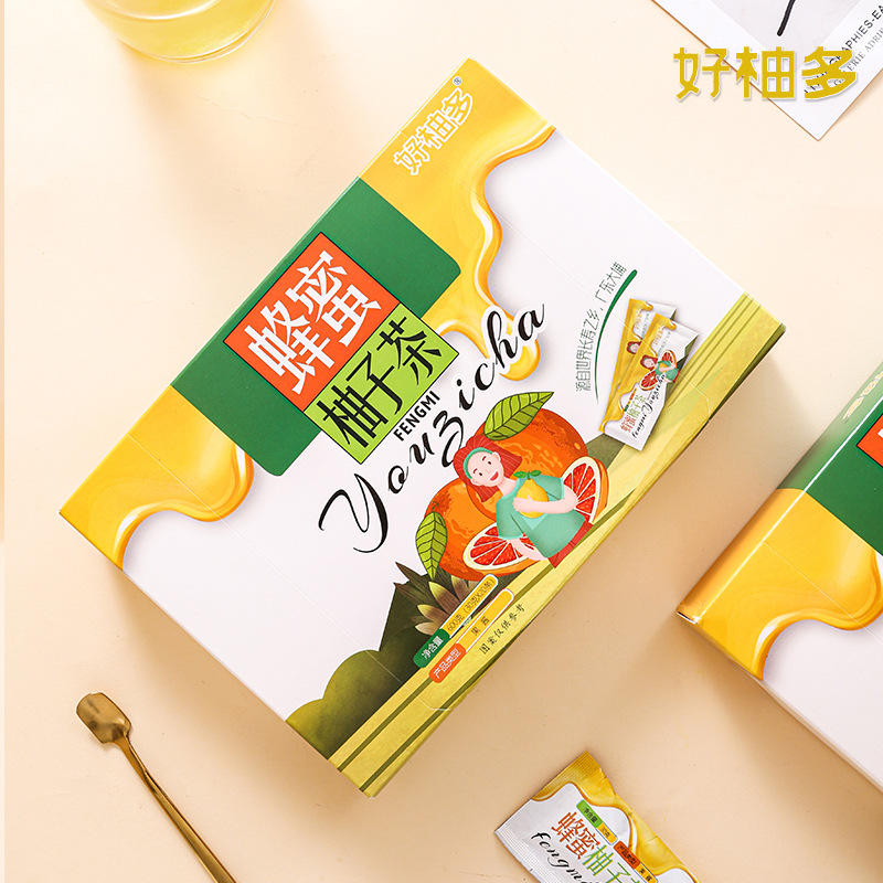 好柚多 蜂蜜柚子茶 礼盒装 新品上市 独立包装网红易携带冲泡