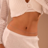 Europe and America Cross border Jewelry Geometry chain Waist chain Europe and America Sandy beach party Versatile Stainless steel Navel chain Waist Europe and America Cross border Jewelry Geometry chain Waist chain Europe and America Sandy beach party Versatile Stainless steel Navel chain Waist
