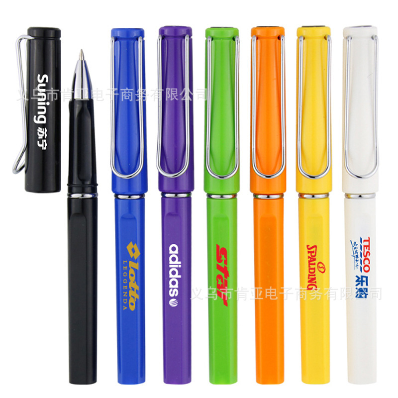 Advertising Marker Printing Qr Code Logo Ballpoint Pen Gel Pen Signature Pen Gift Business Promotion Customized Ball Pen