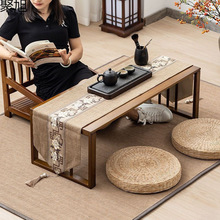 飘窗小茶几榻榻米日式禅意矮桌茶桌卧室小桌子坐地炕桌实木家用