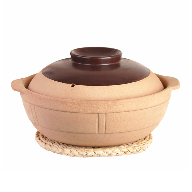 无釉砂锅炖锅家用燃气汤煲汤锅陶瓷小沙锅煲仔饭耐高温干烧土沙锅