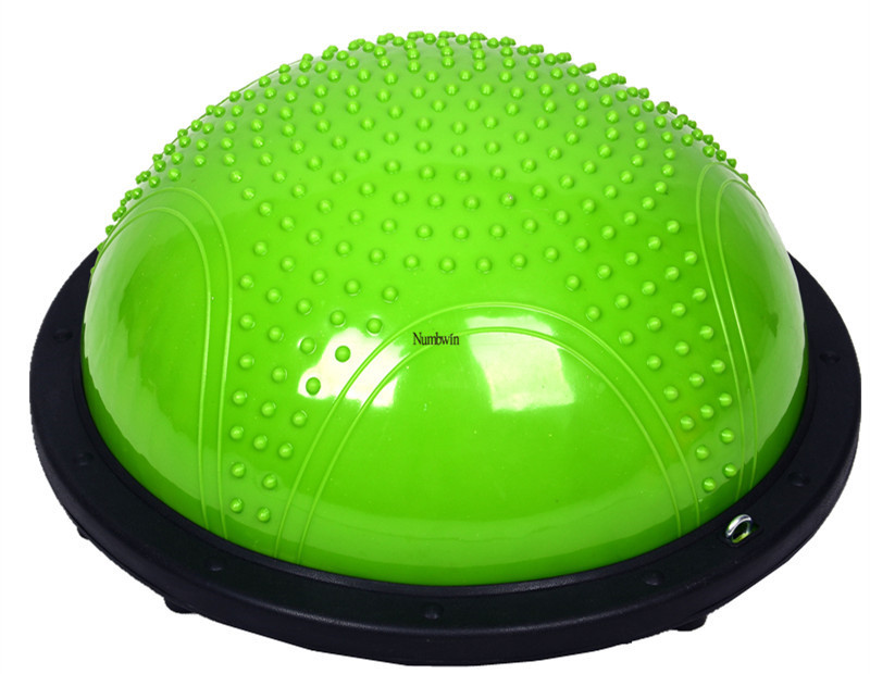 60cm波速球按摩点半圆平衡球普拉提脚踩瑜伽健身球拉力器家用半球