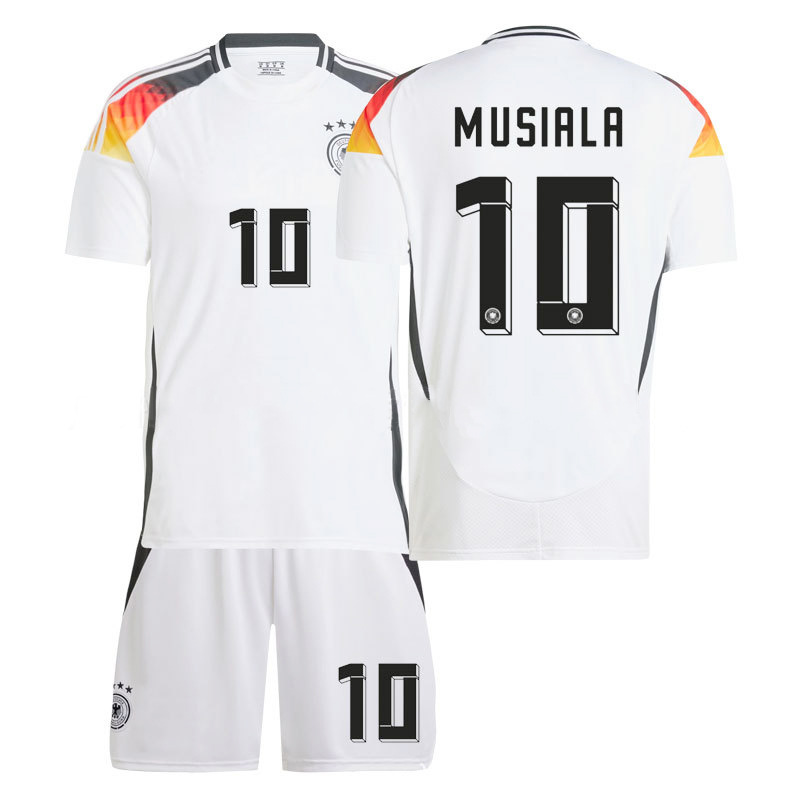 2425德国队主场白穆勒13号球衣7号哈弗茨8号克罗斯10号足球服套装