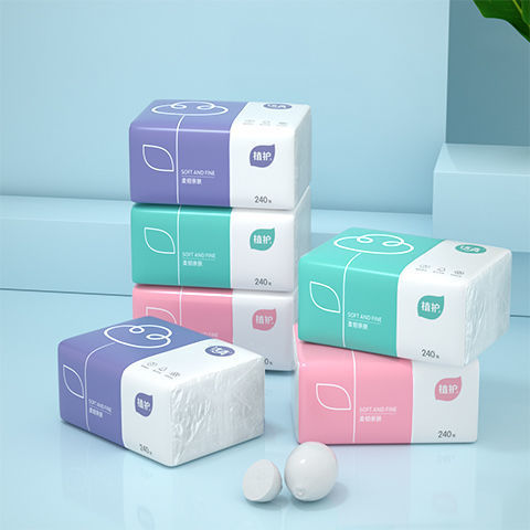 植护三色花抽纸10包餐巾纸4层纸巾批抽取式家用擦手纸一件代发