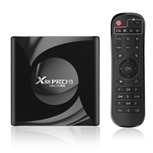 外贸跨境现货X88PRO13网络机顶盒RK3528安卓13超清电视机顶盒