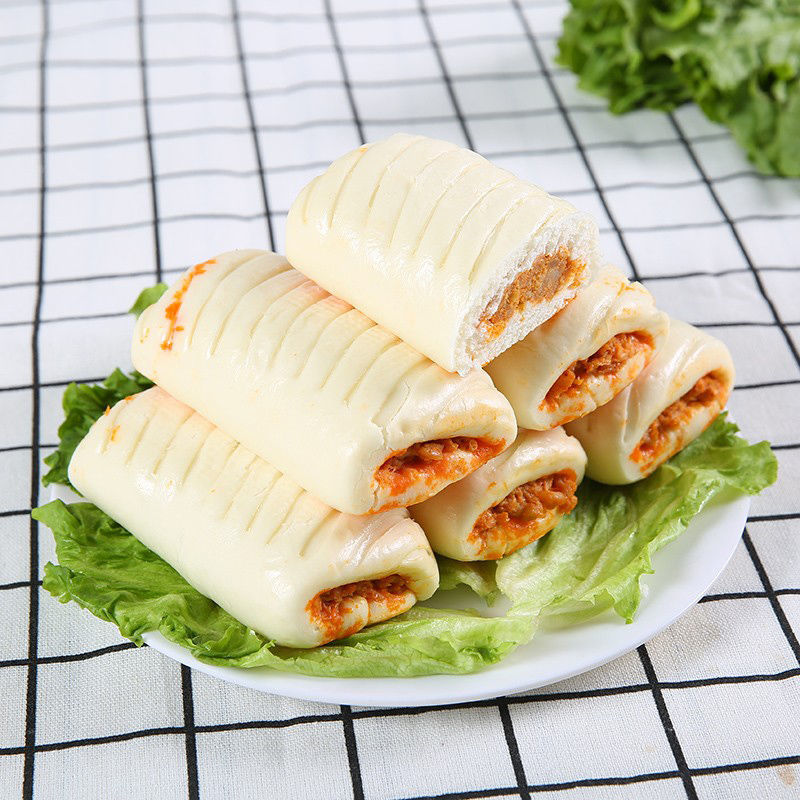 妙厨姐 鸡肉卷 金丝肉卷早餐速食花卷微波 即食包子面点