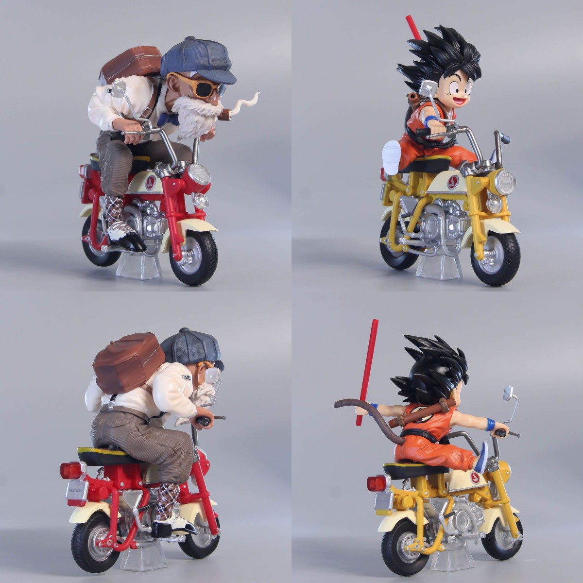 龙珠 赛亚人 潮流龟仙人 小悟空 机车摩托车 公仔盒装手办模型