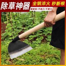 #德国精工锄头锰钢种菜家用挖地除草户外农用老式开山园艺耕地