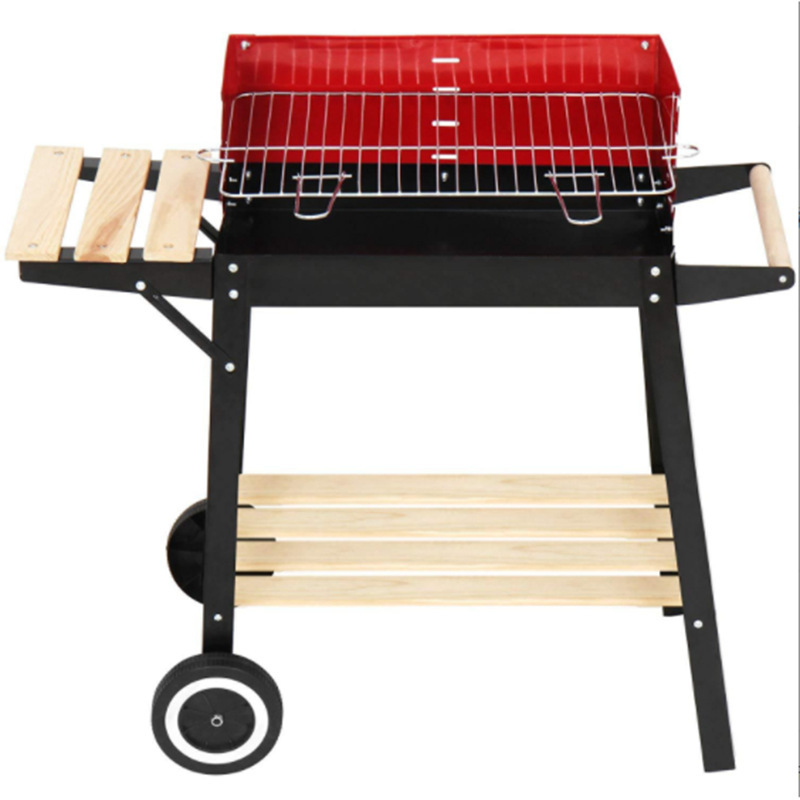 Household Square Grill with Windshield