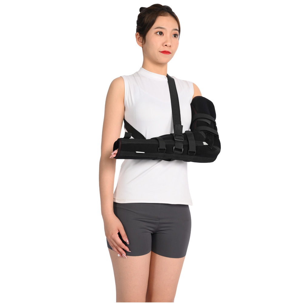 肘关节固定支具手臂骨折固定带上肢脱臼中风偏瘫手臂弯曲手腕固定